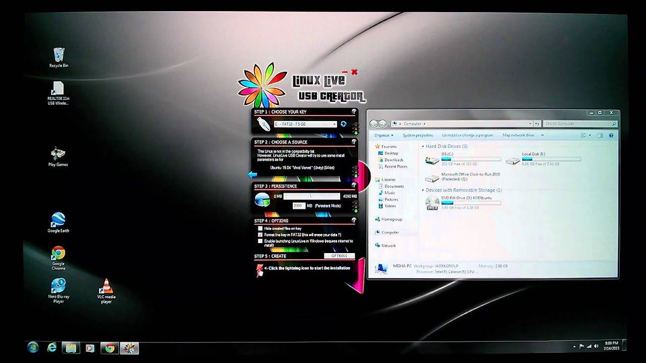 windows 7 live usb download